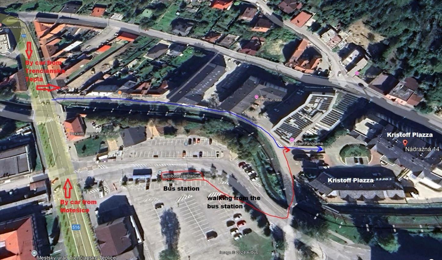 Aparthotel Kristoff Plaza Trencianske Teplice Trenčín Exteriér fotografie